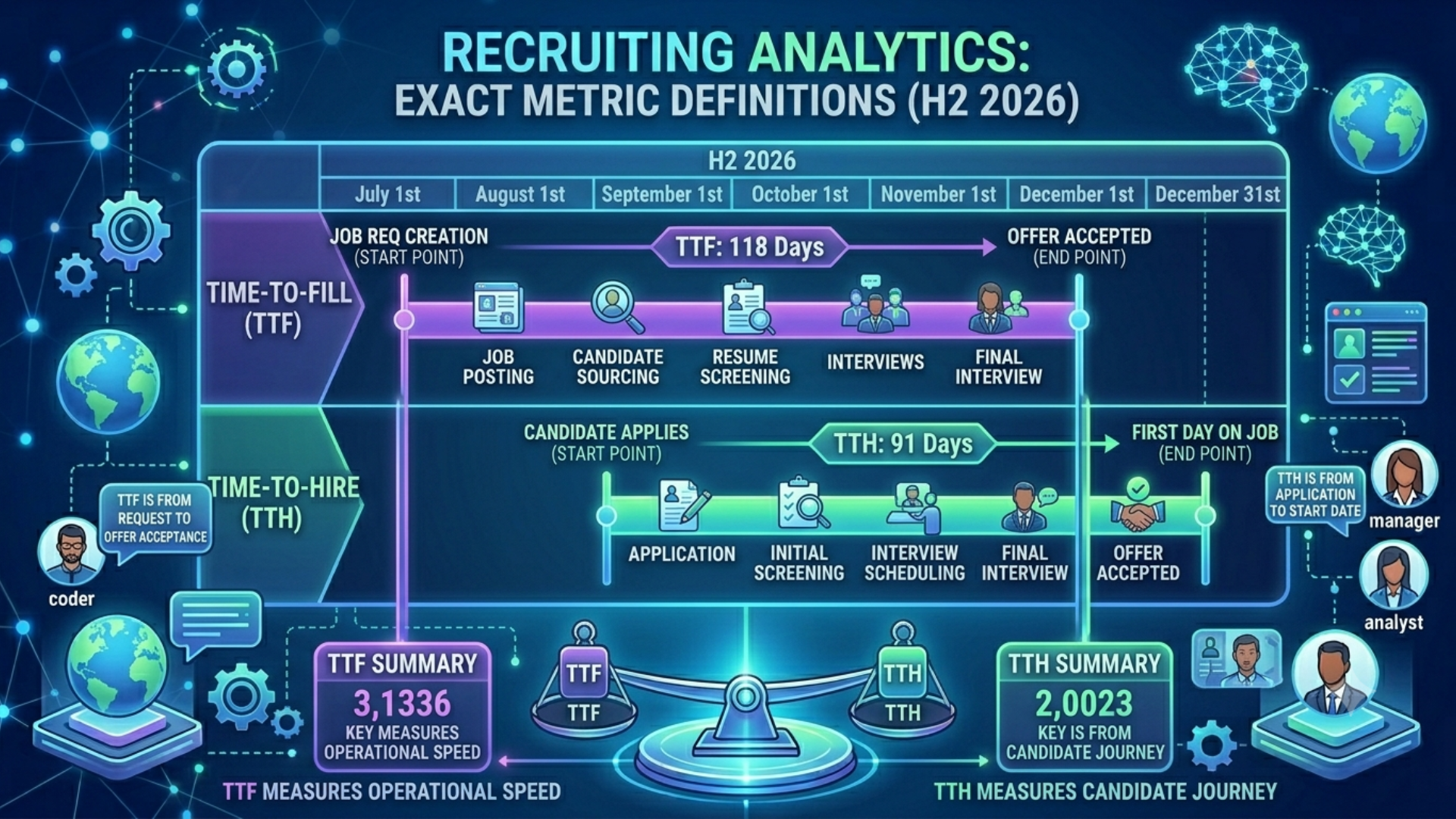 Time-To-Hire vs Time-To-Fill Explained